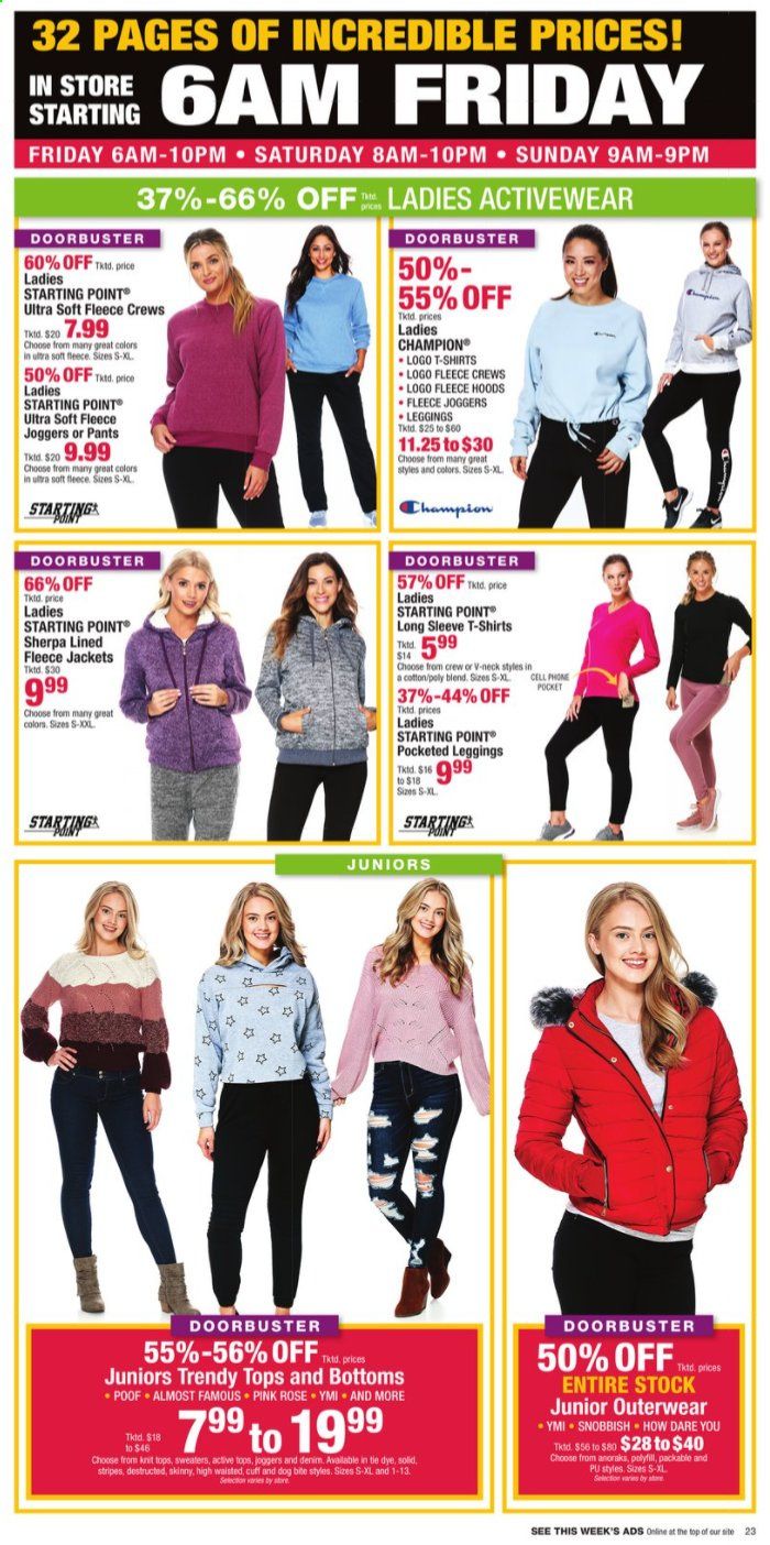 Boscov's Weekly Ad Flyer November 25 to November 29