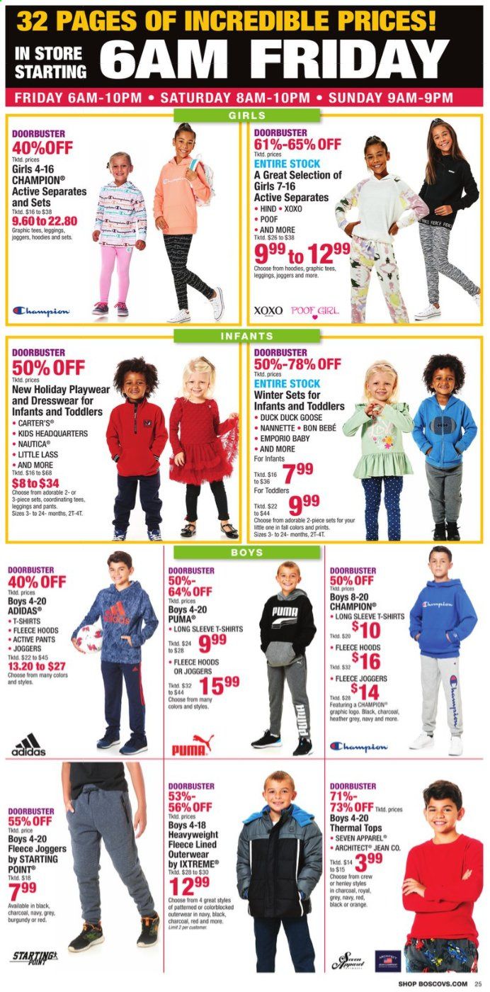 Boscov's Weekly Ad Flyer November 25 to November 29