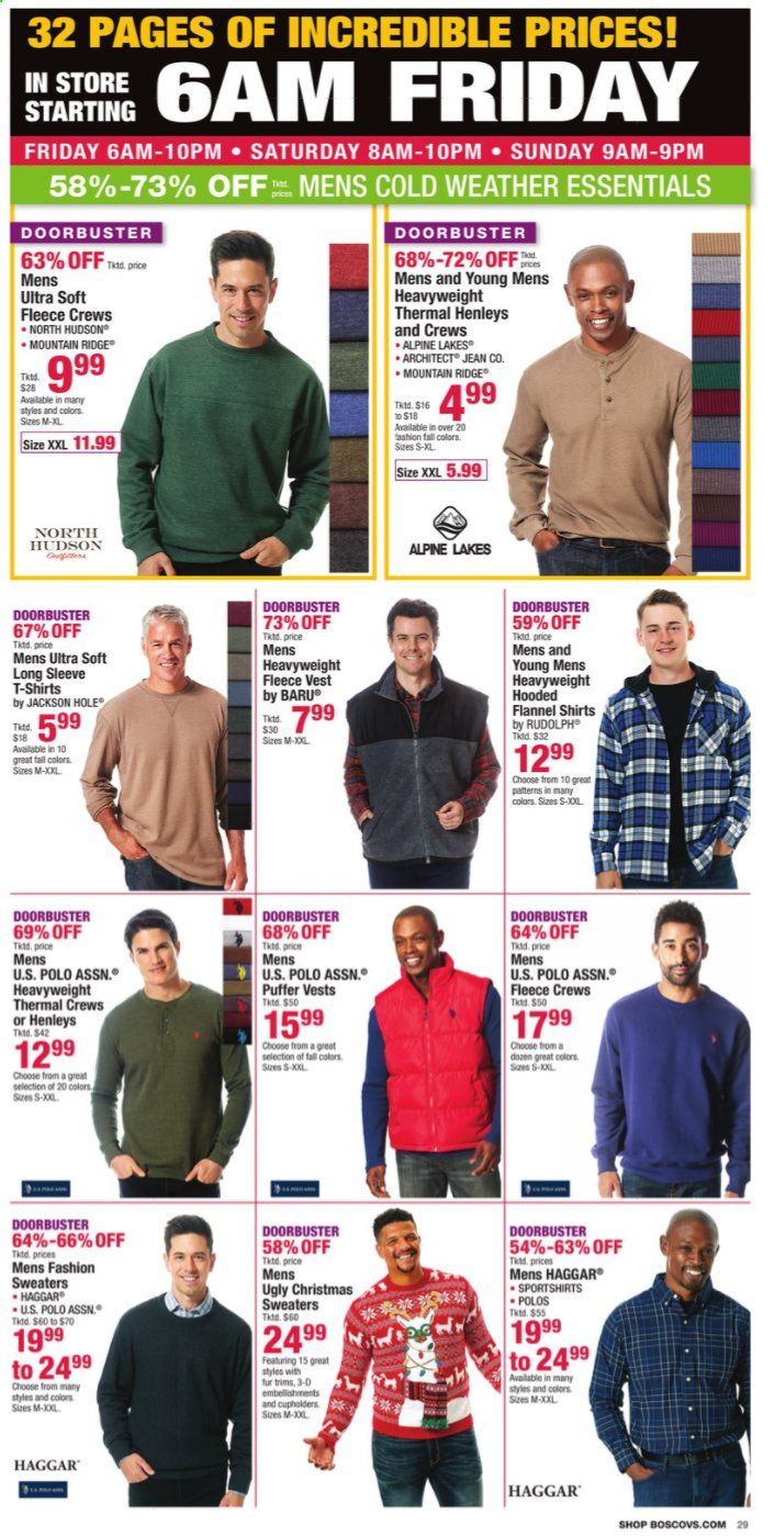 Boscov's Weekly Ad Flyer November 25 to November 29