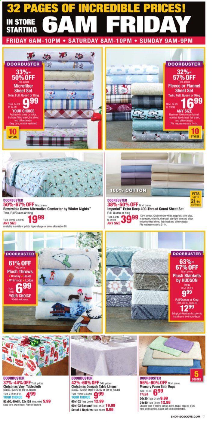Boscov's Weekly Ad Flyer November 25 to November 29