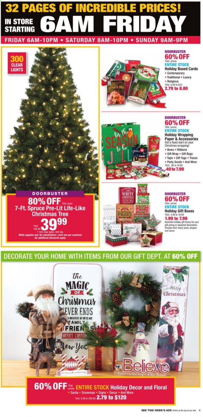 Boscov's Weekly Ad Flyer November 25 to November 29