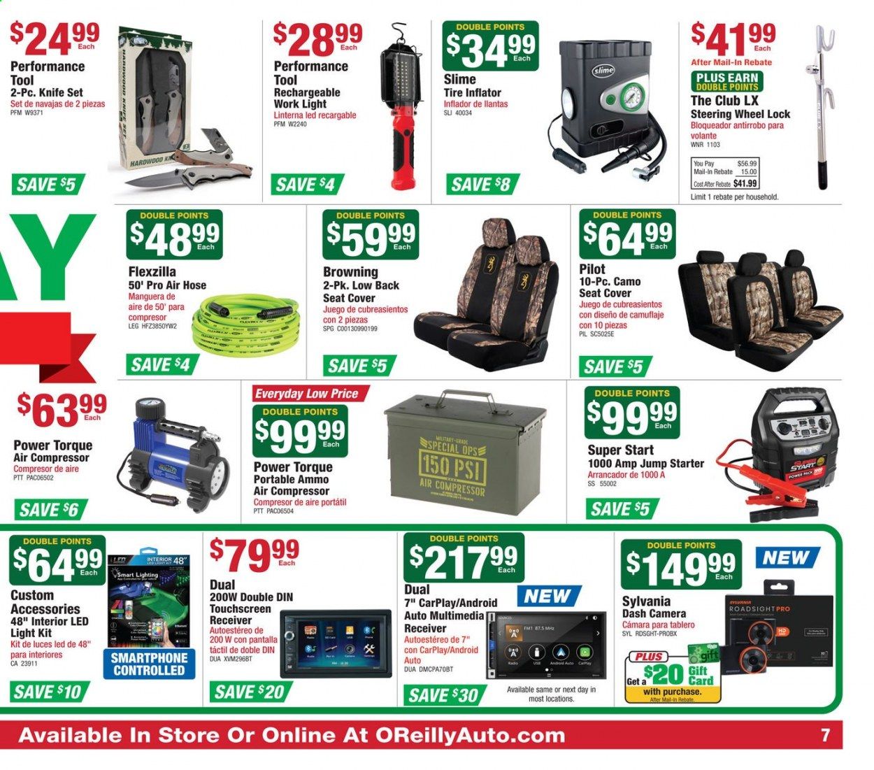 O'Reilly Auto Parts Weekly Ad Flyer November 25 to December 29