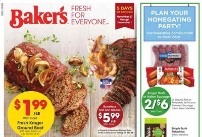 Baker's Weekly Ad Flyer November 27 to December 1