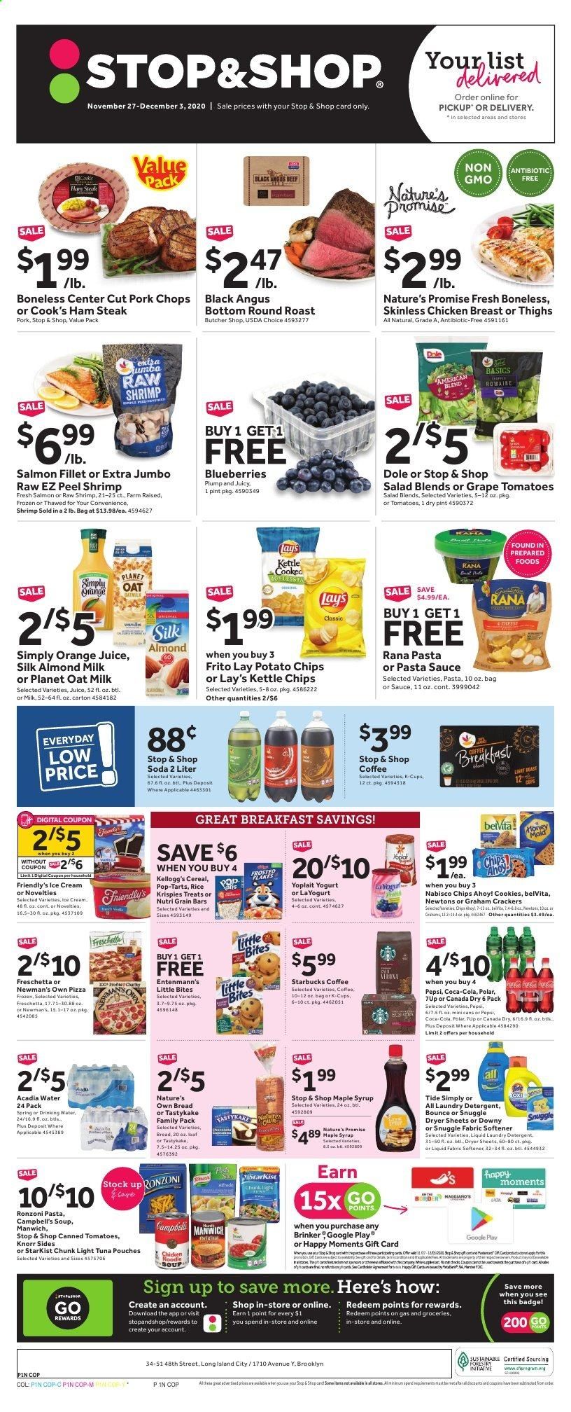 Stop & Shop (NY) Weekly Ad Flyer November 27 to December 3