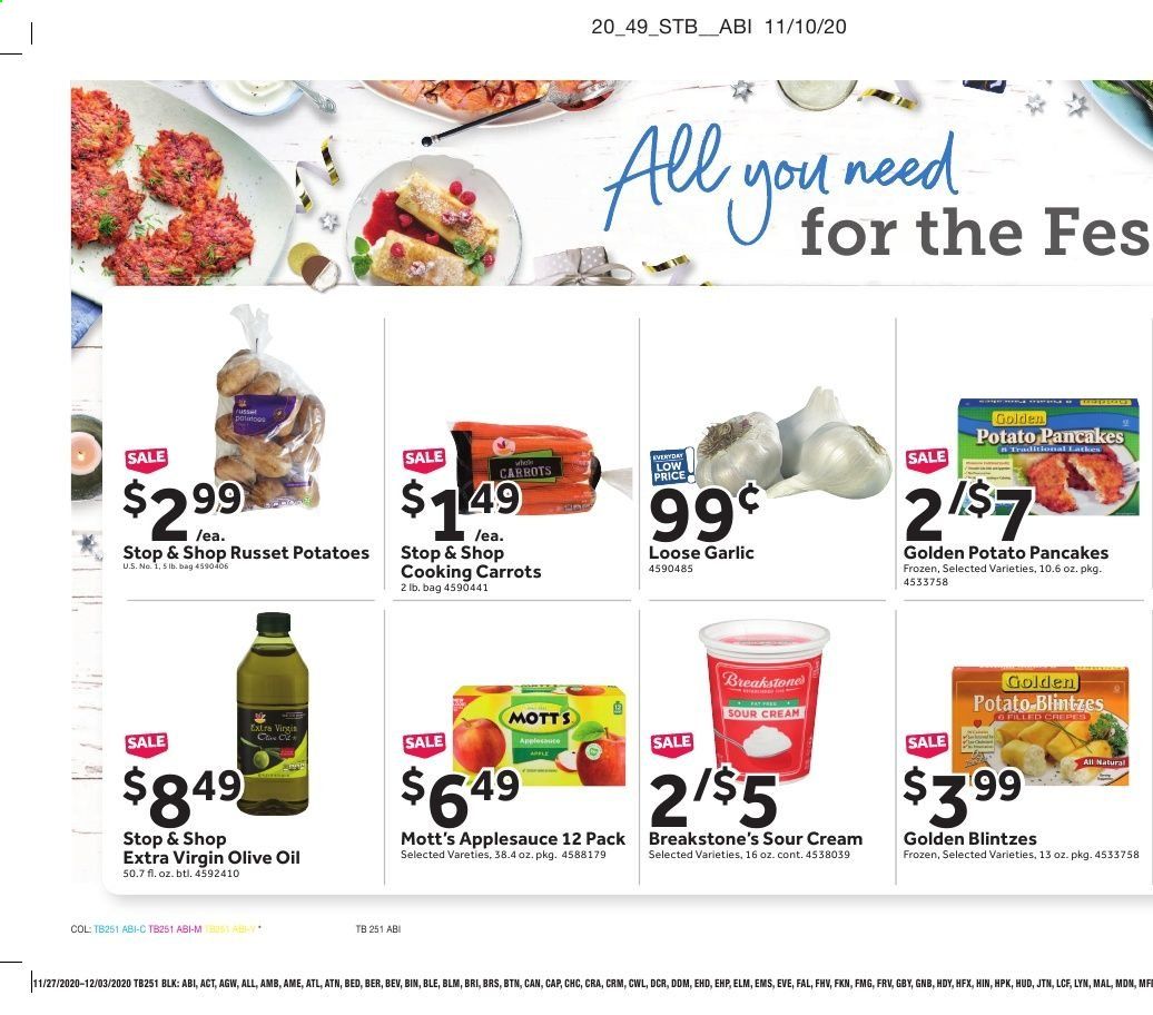 Stop & Shop (MA) Weekly Ad Flyer November 27 to December 3