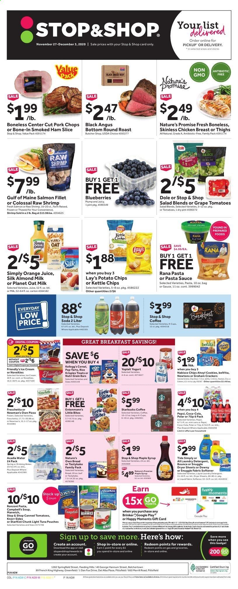 Stop & Shop (RI) Weekly Ad Flyer November 27 to December 3
