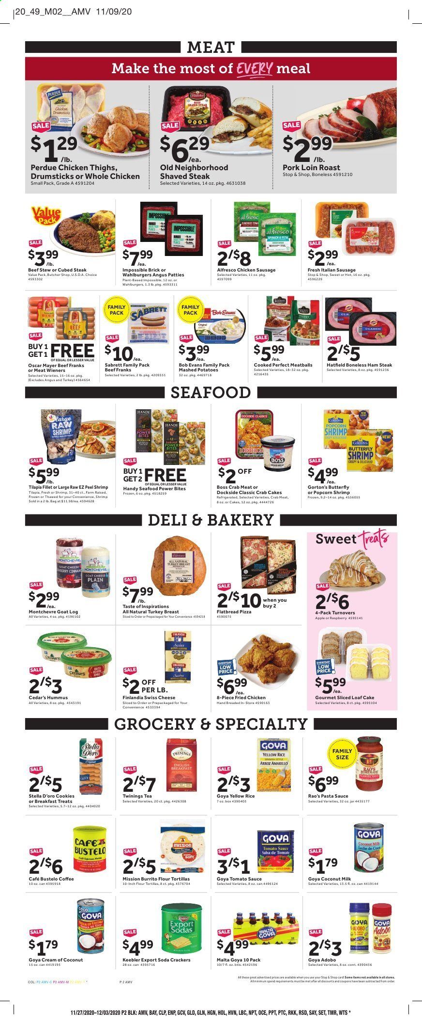 Stop & Shop (NJ) Weekly Ad Flyer November 27 to December 3