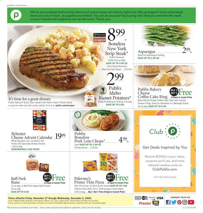 Publix (AL, FL, GA, NC, SC, TN) Weekly Ad Flyer November 27 to December 2