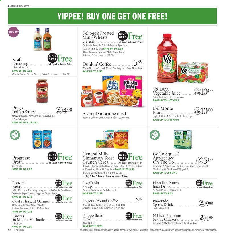 Publix (AL, FL, GA, NC, SC, TN) Weekly Ad Flyer November 27 to December 2