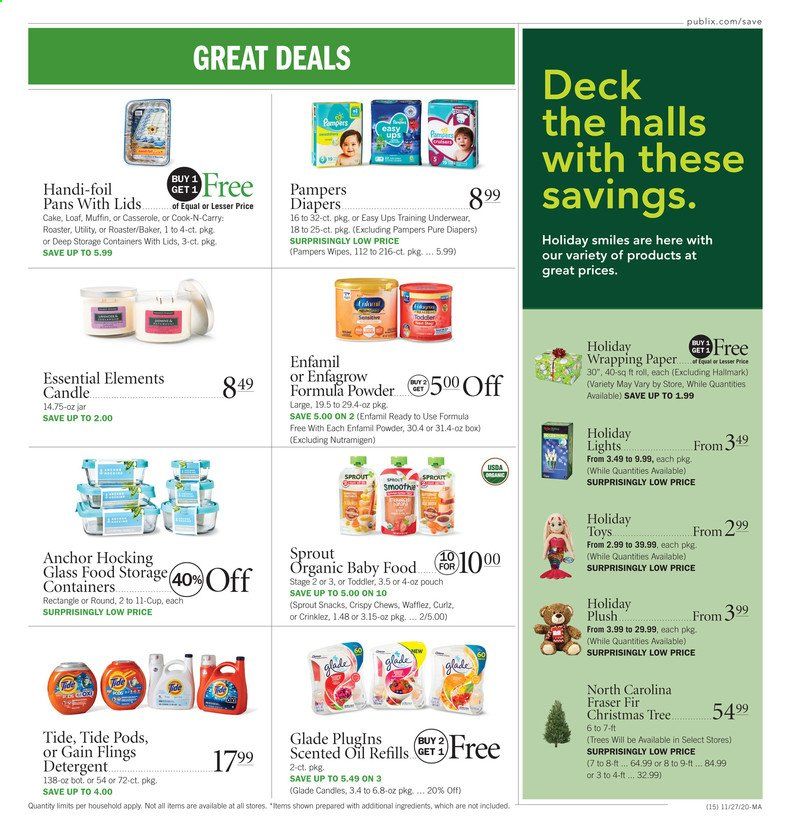 Publix (AL, FL, GA, NC, SC, TN) Weekly Ad Flyer November 27 to December 2