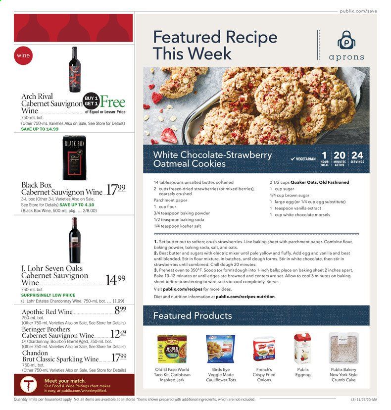 Publix (AL, FL, GA, NC, SC, TN) Weekly Ad Flyer November 27 to December 2