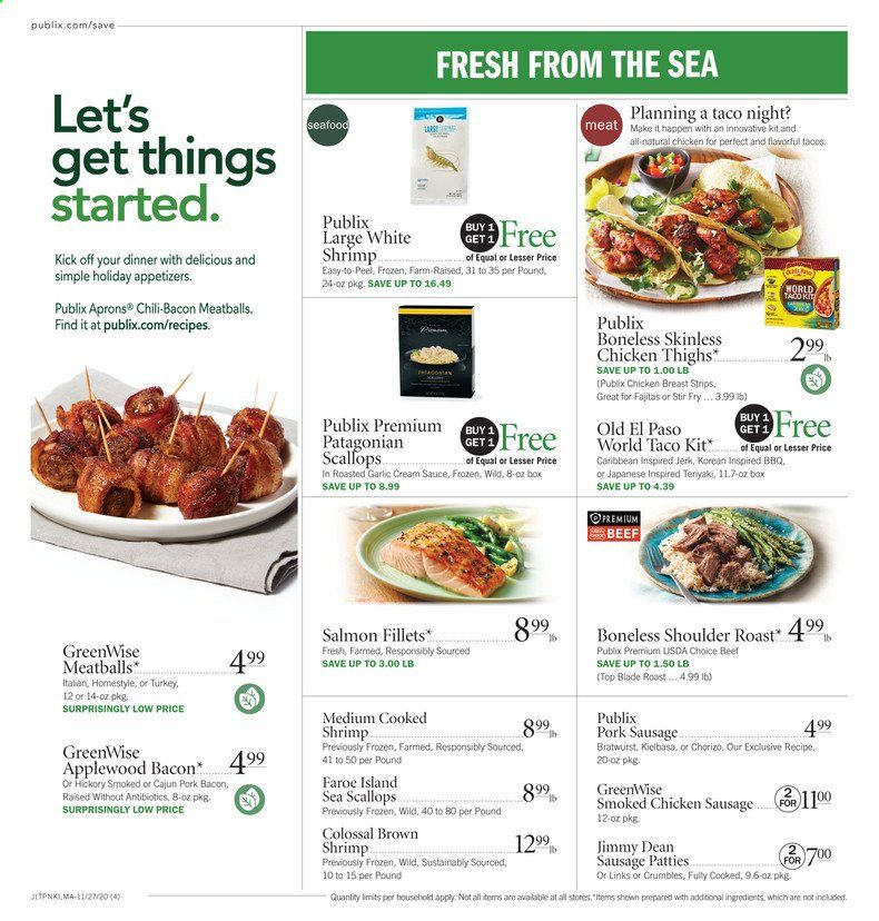Publix (AL, FL, GA, NC, SC, TN) Weekly Ad Flyer November 27 to December 2