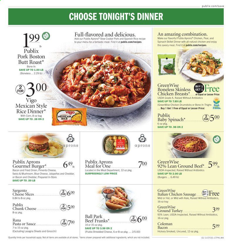 Publix (AL, FL, GA, NC, SC, TN) Weekly Ad Flyer November 27 to December 2