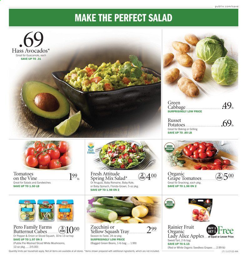 Publix (AL, FL, GA, NC, SC, TN) Weekly Ad Flyer November 27 to December 2