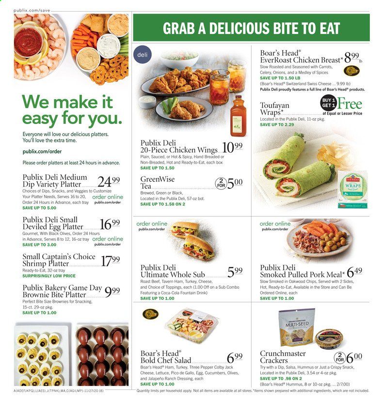 Publix (AL, FL, GA, NC, SC, TN) Weekly Ad Flyer November 27 to December 2