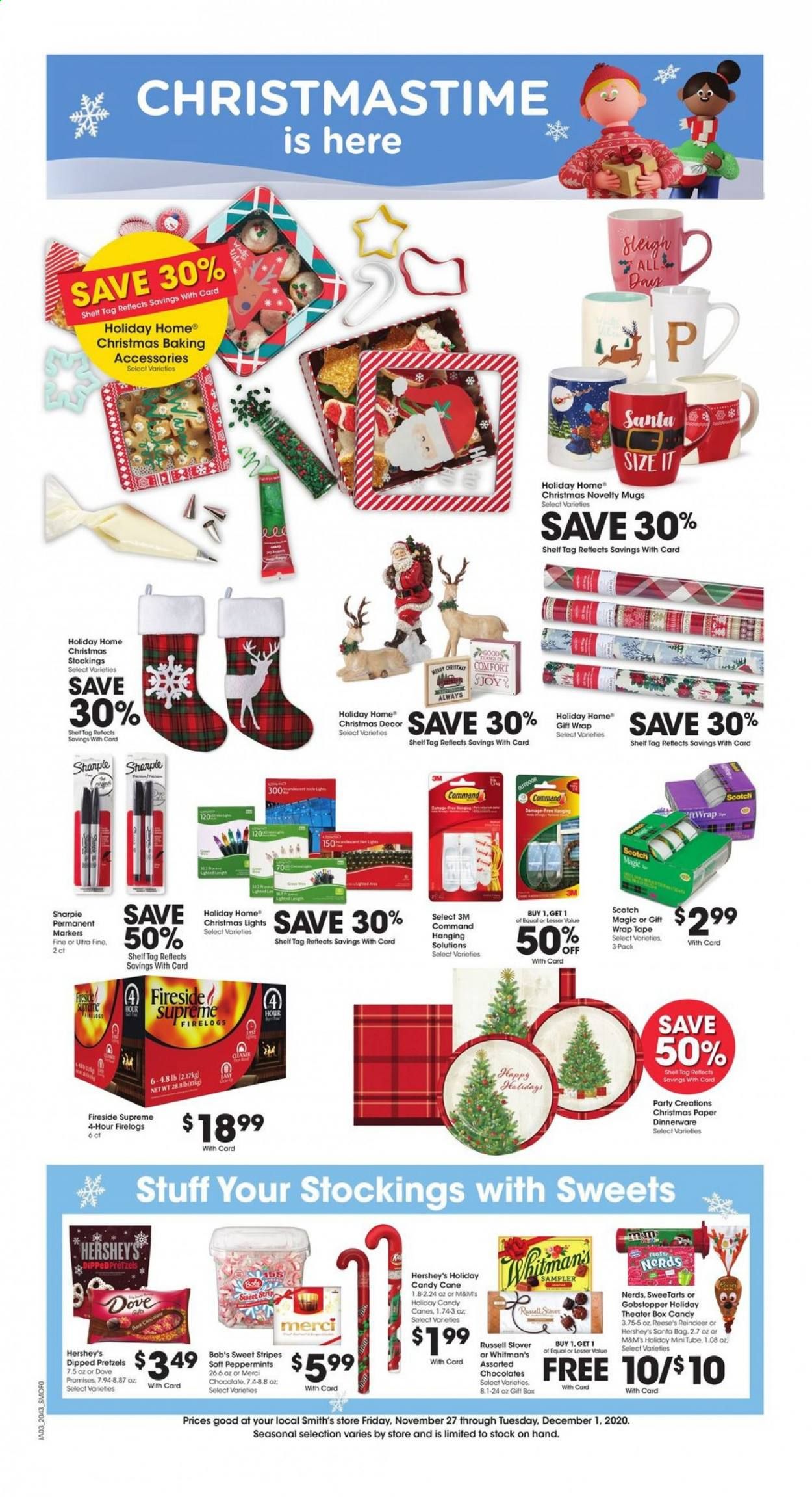 Smith's (AZ, ID, MT, NM, NV, UT, WY) Weekly Ad Flyer November 27 to December 1