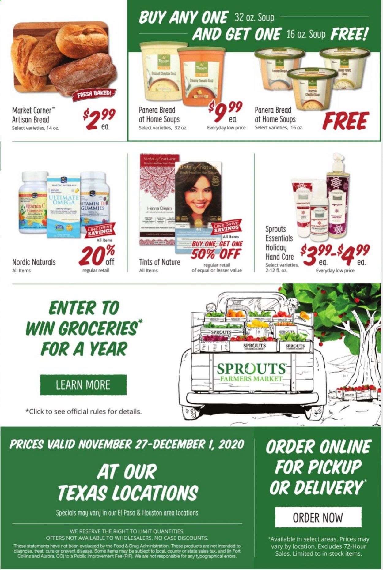 Sprouts Weekly Ad Flyer November 27 to December 1