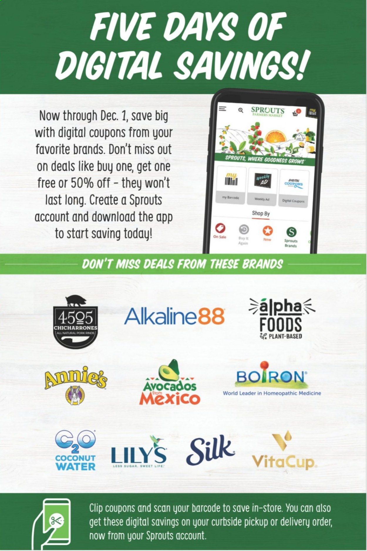Sprouts Weekly Ad Flyer November 27 to December 1