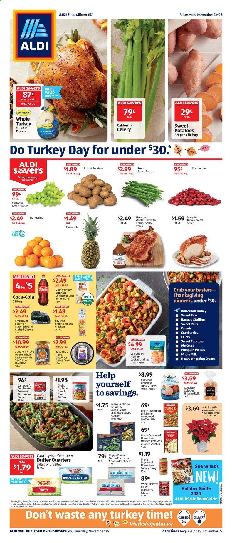 ALDI (MI, OH) Weekly Ad Flyer November 22 to November 28