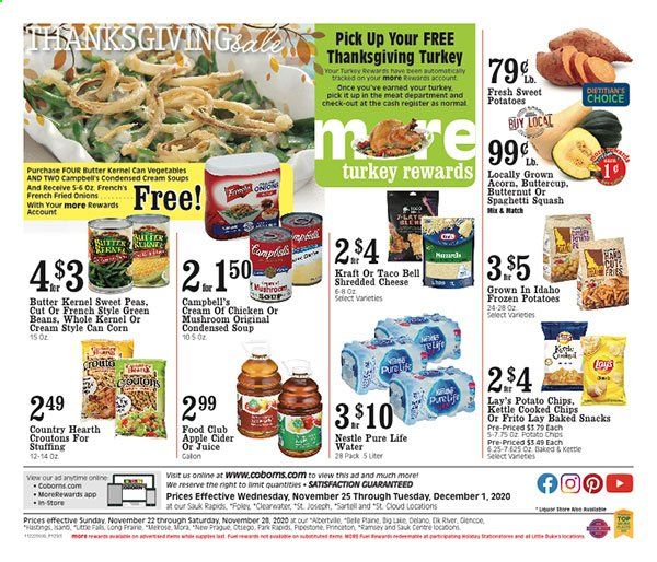 Coborn's (MN, SD) Weekly Ad Flyer November 25 to December 1