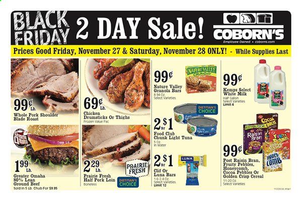 Coborn's (MN, SD) Weekly Ad Flyer November 25 to December 1
