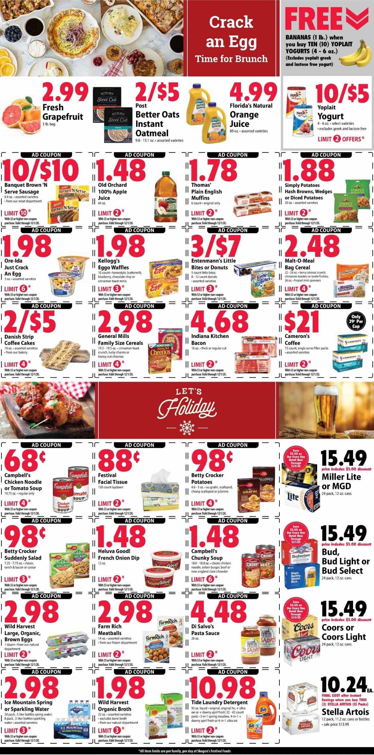 Festival Foods Weekly Ad Flyer November 25 to December 1