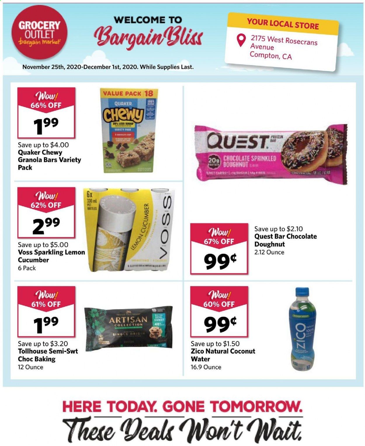 Grocery Outlet Weekly Ad Flyer November 25 to December 1