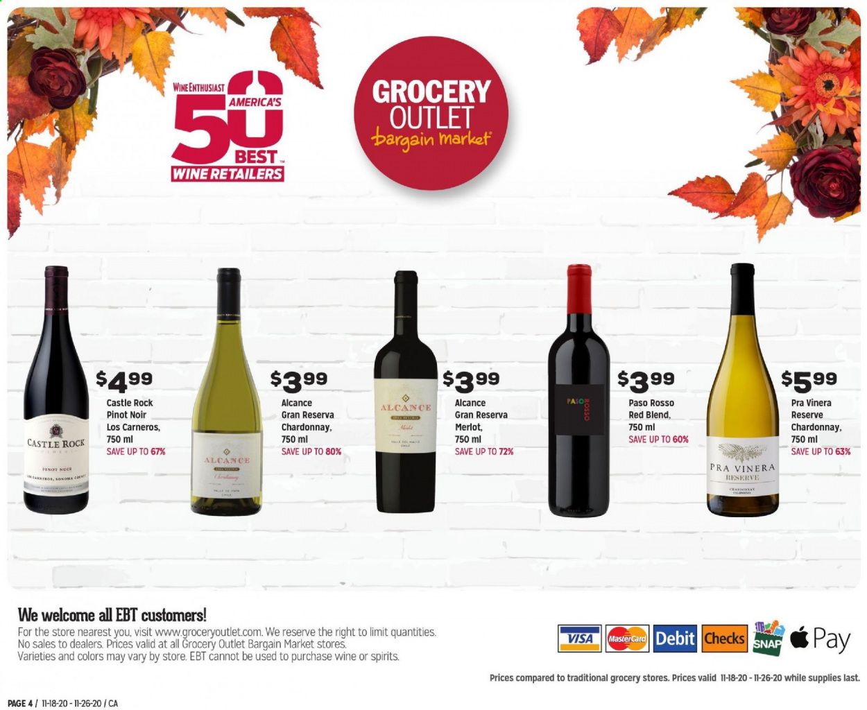 Grocery Outlet Weekly Ad Flyer November 25 to December 1