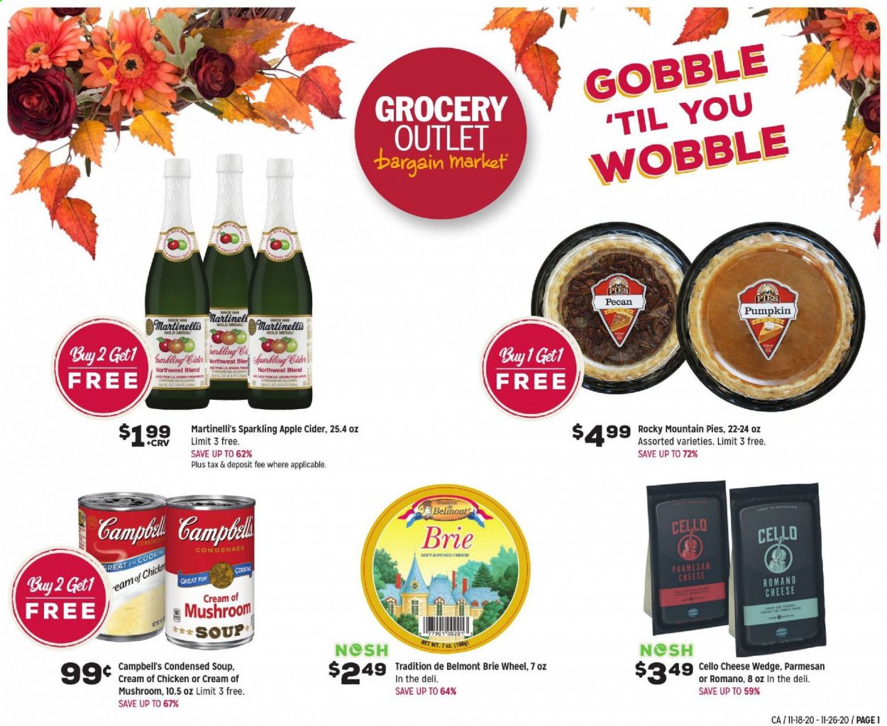 Grocery Outlet Weekly Ad Flyer November 25 to December 1