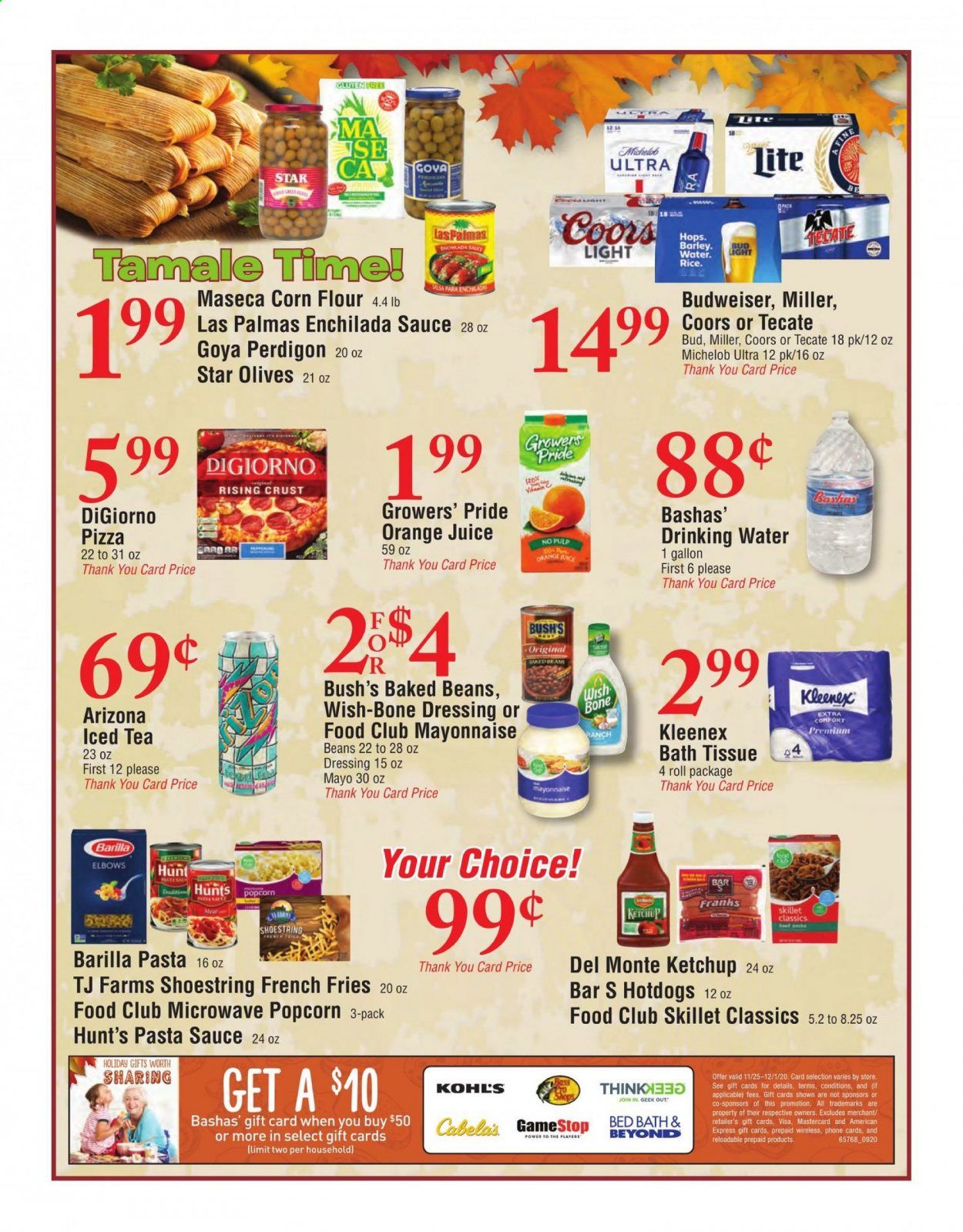 Bashas' (AZ) Weekly Ad Flyer November 27 to December 1