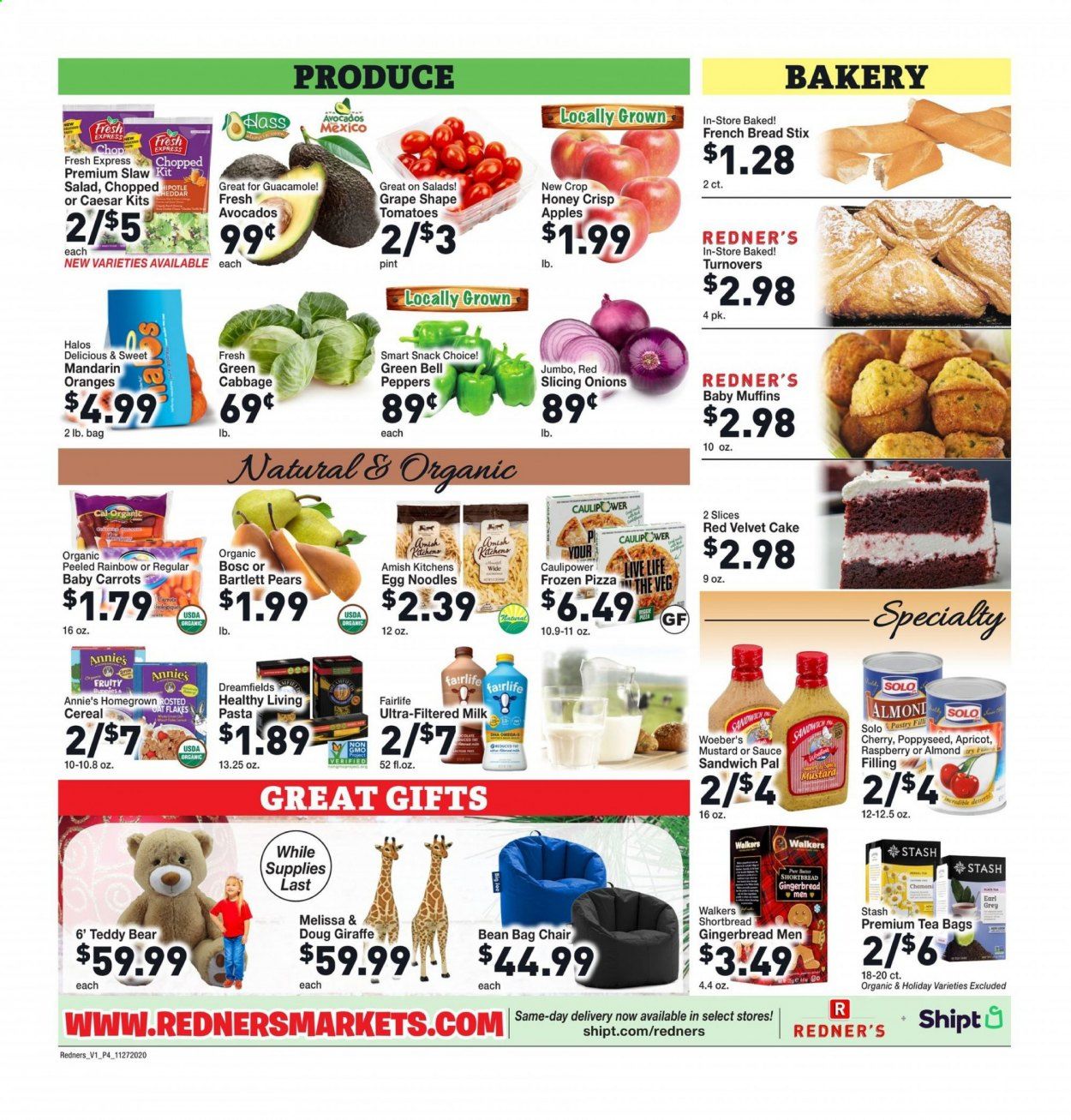 Redner's Markets Weekly Ad Flyer November 27 to December 2