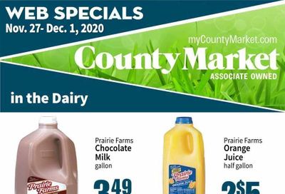 County Market Weekly Ad Flyer November 27 to December 1