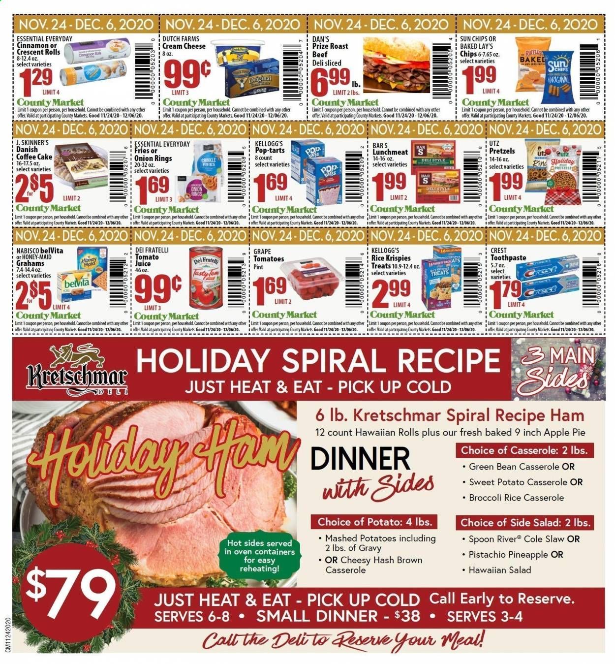 County Market Weekly Ad Flyer November 24 to December 20