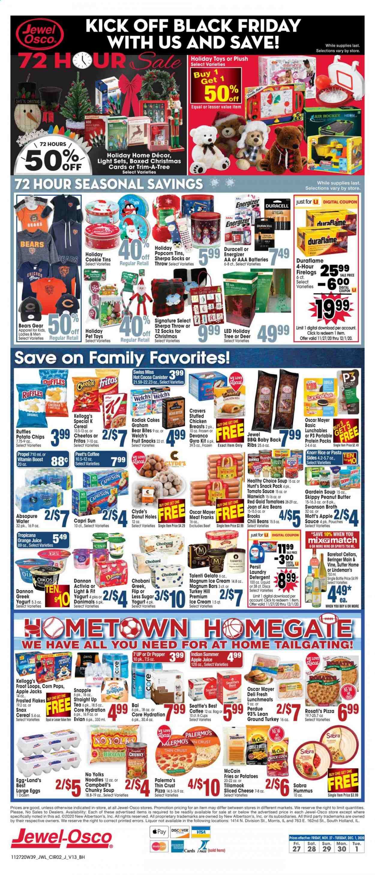 Jewel Osco (IL) Weekly Ad Flyer November 27 to December 1