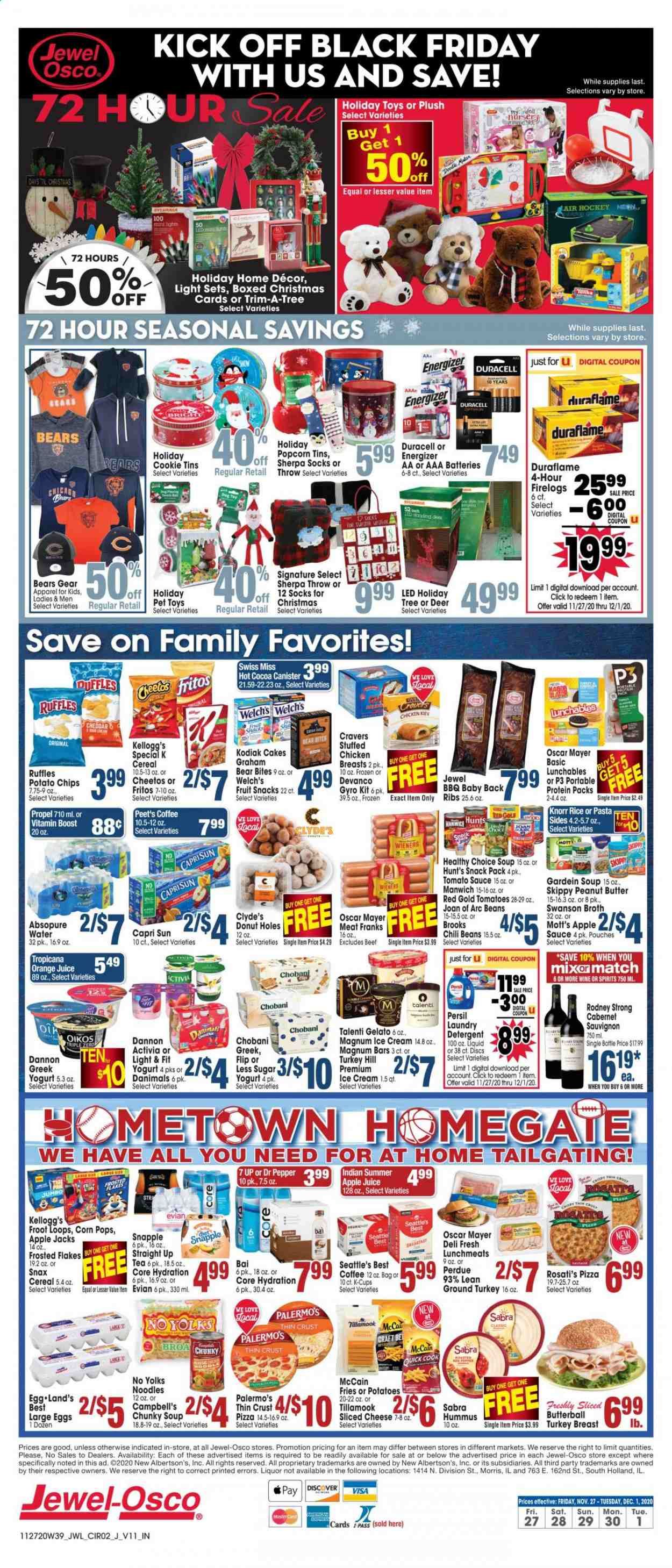 Jewel Osco (IN) Weekly Ad Flyer November 27 to December 1