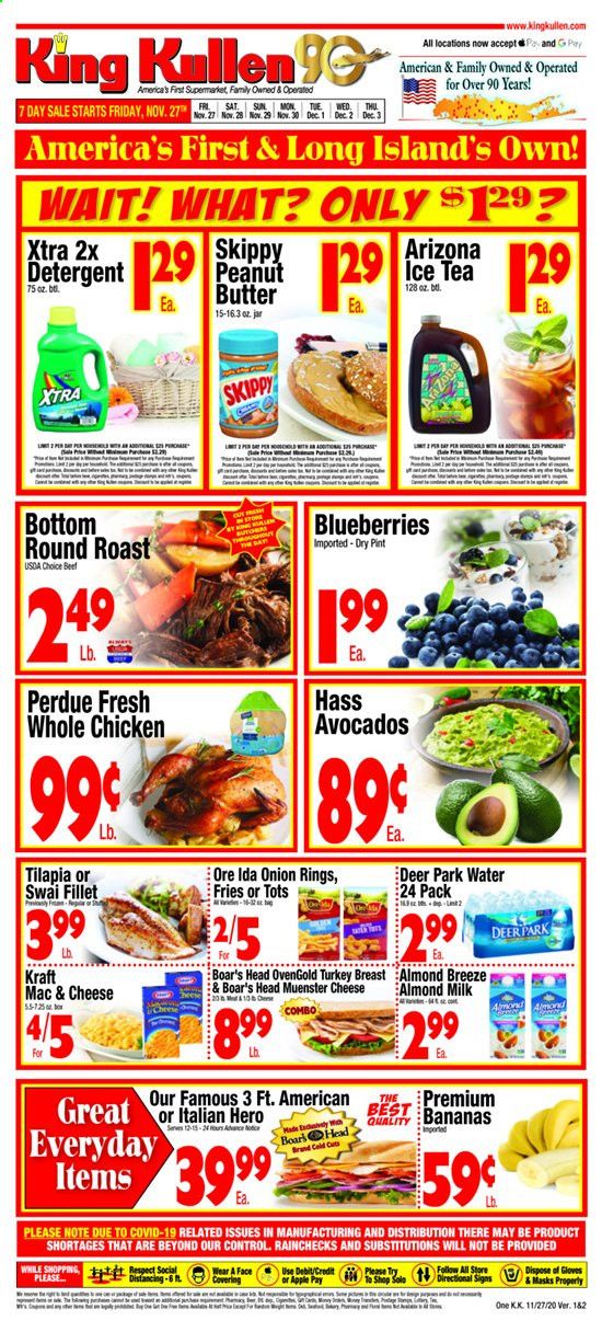 King Kullen Weekly Ad Flyer November 27 to December 3