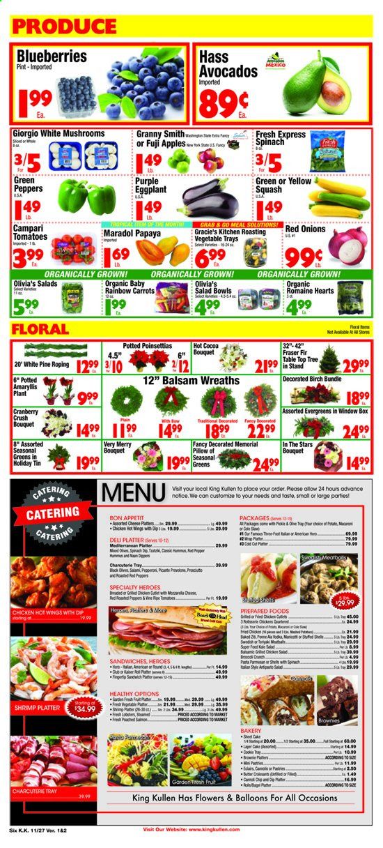 King Kullen Weekly Ad Flyer November 27 to December 3