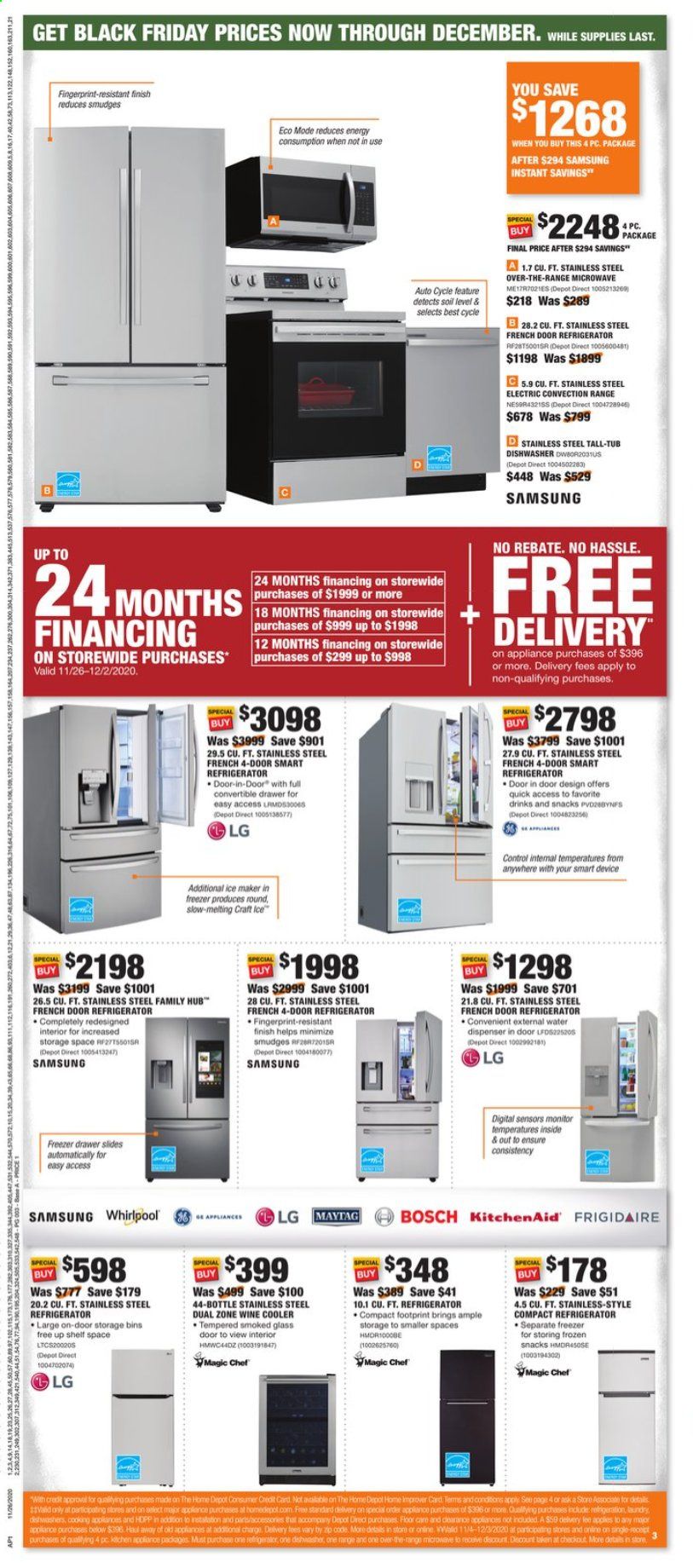 The Home Depot Weekly Ad Flyer November 26 to December 2