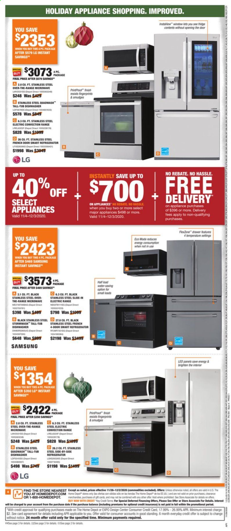 The Home Depot Weekly Ad Flyer November 26 to December 2