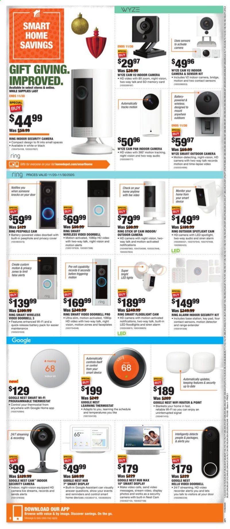 The Home Depot Weekly Ad Flyer November 26 to December 2