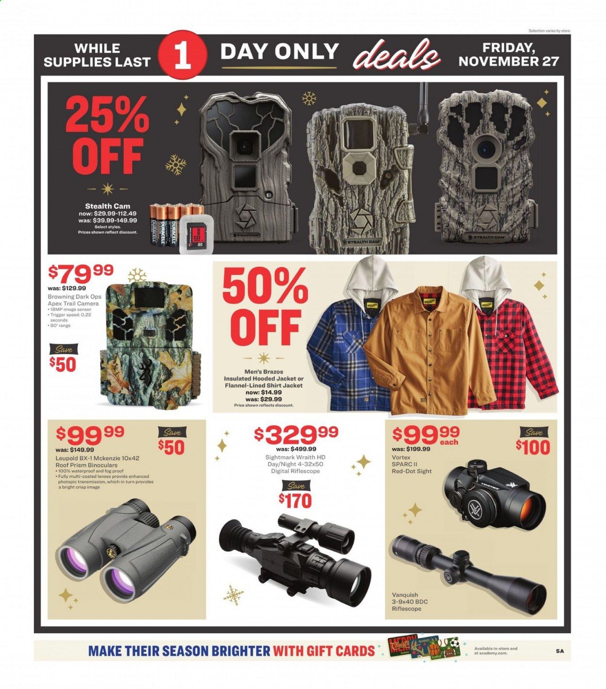 Academy Sports Weekly Ad Flyer November 27 to November 27