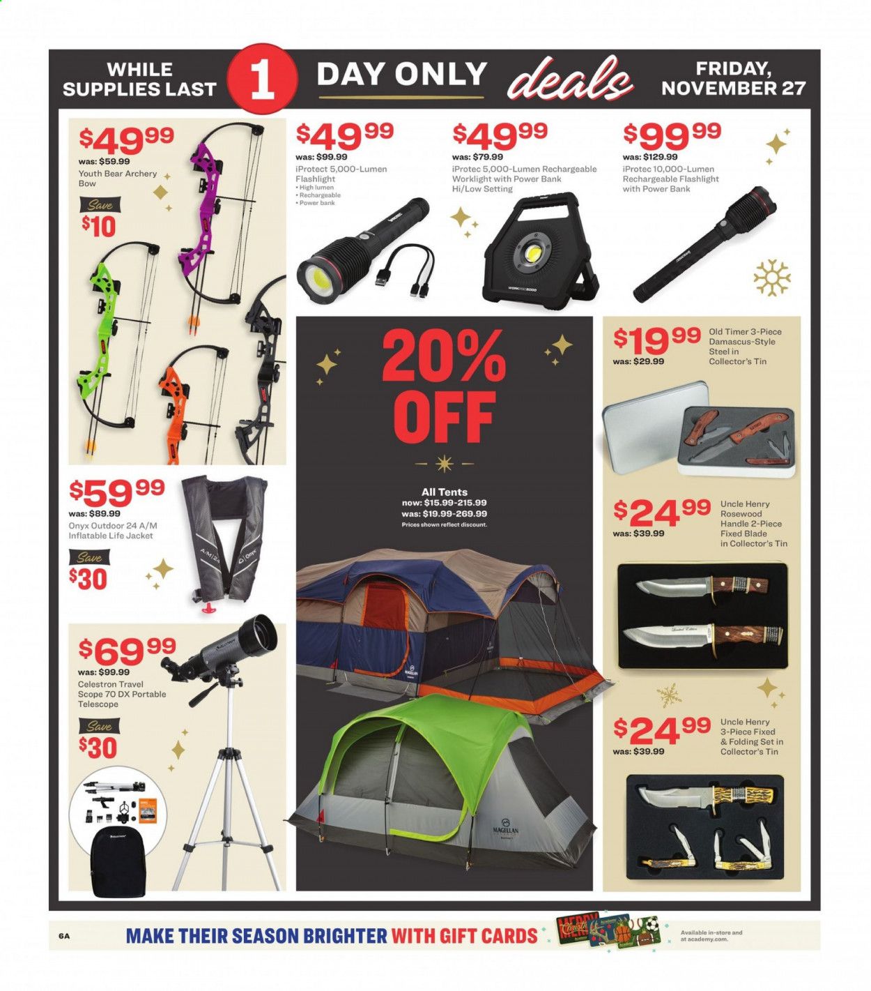 Academy Sports Weekly Ad Flyer November 27 to November 27