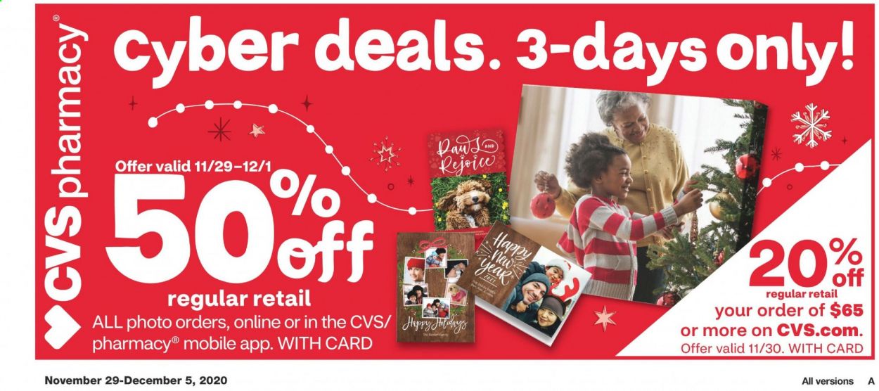CVS Pharmacy Weekly Ad Flyer November 29 to December 5