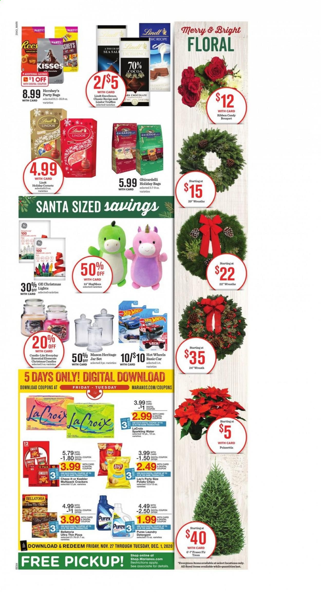Mariano’s Weekly Ad Flyer November 27 to December 1