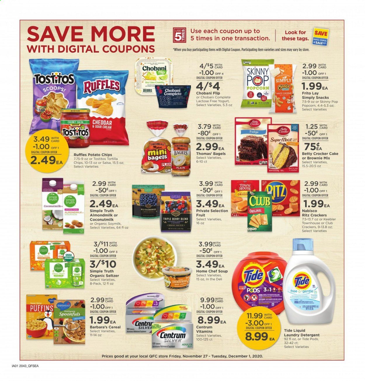QFC Weekly Ad Flyer November 27 to December 1