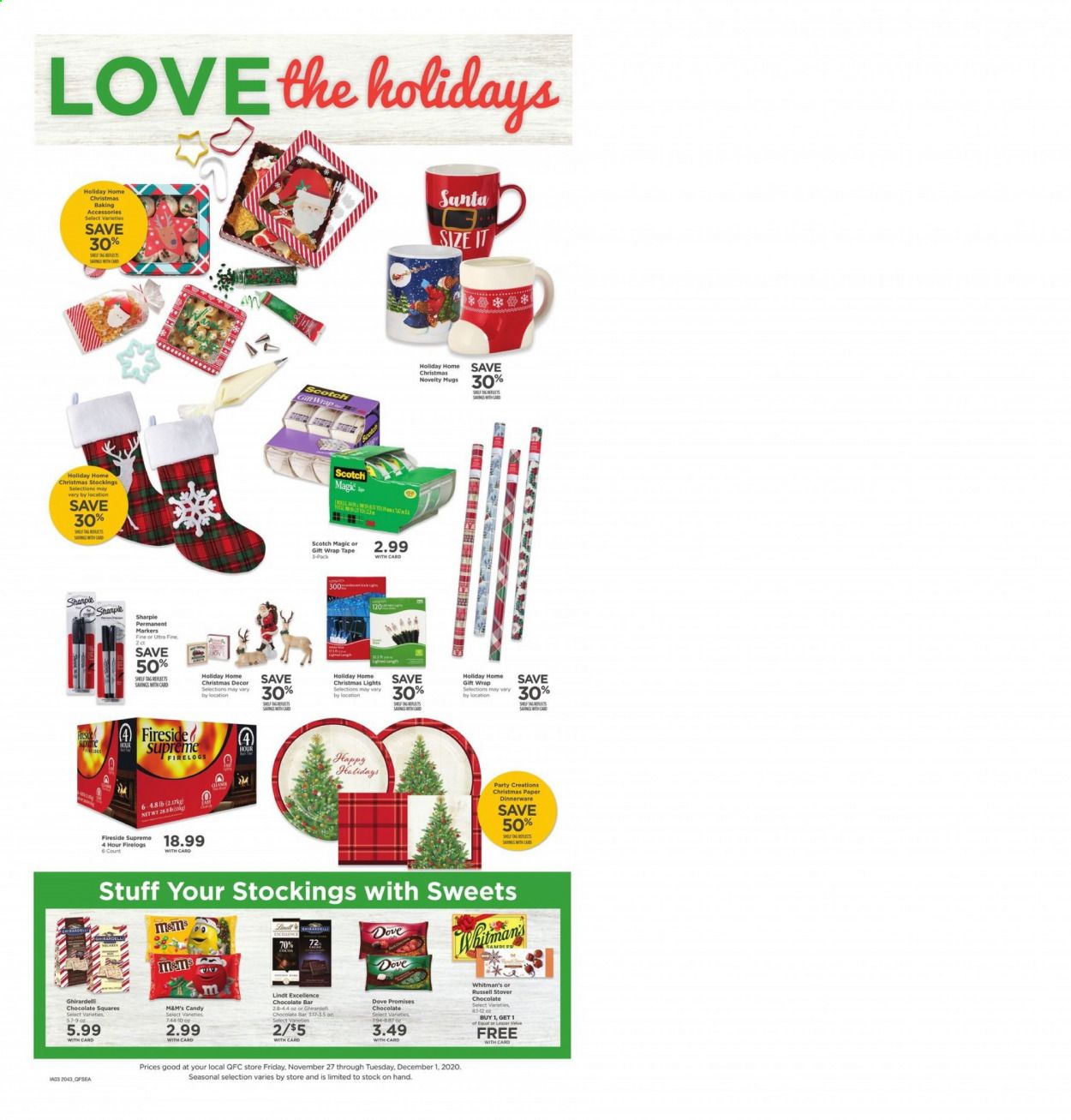 QFC Weekly Ad Flyer November 27 to December 1