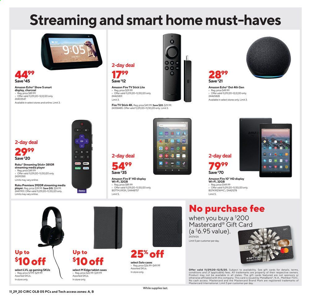 Staples Weekly Ad Flyer November 29 to December 5
