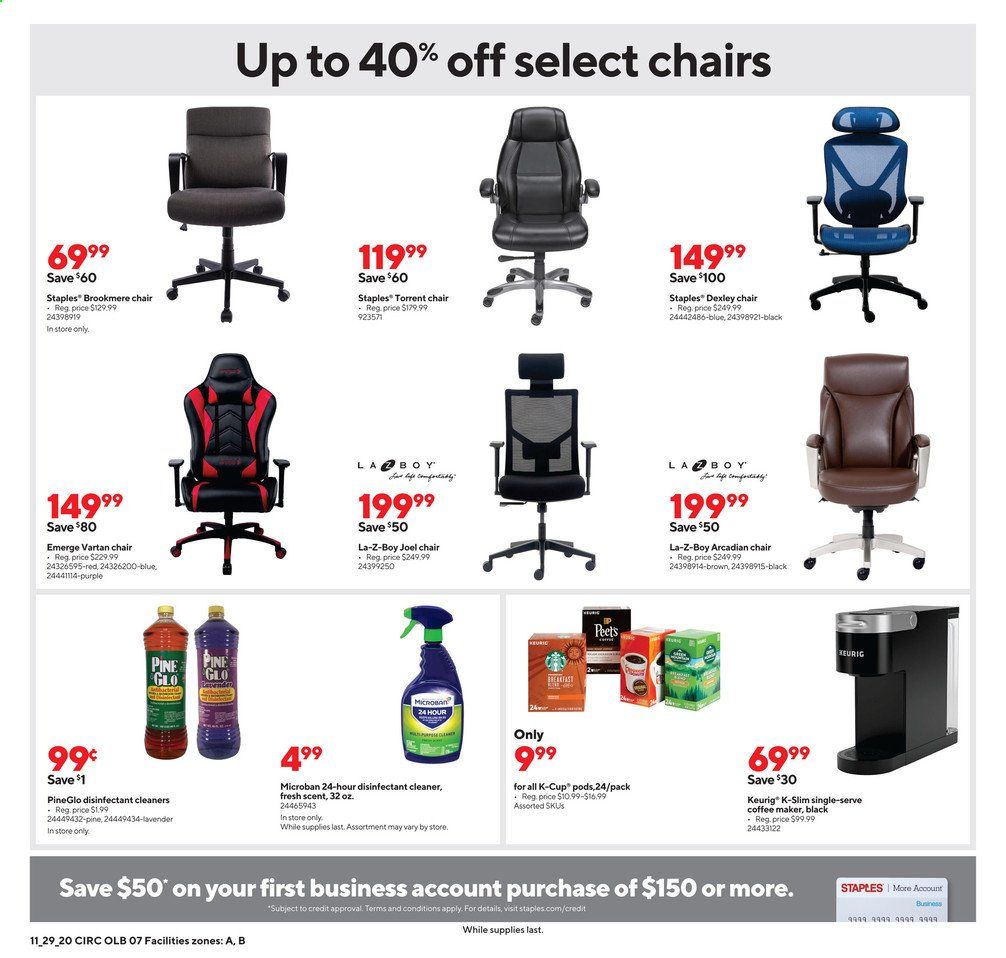 Staples Weekly Ad Flyer November 29 to December 5