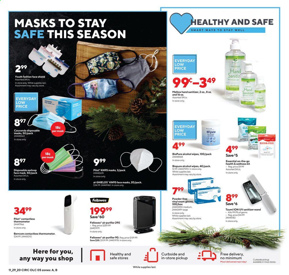 Staples Weekly Ad Flyer November 29 to December 5
