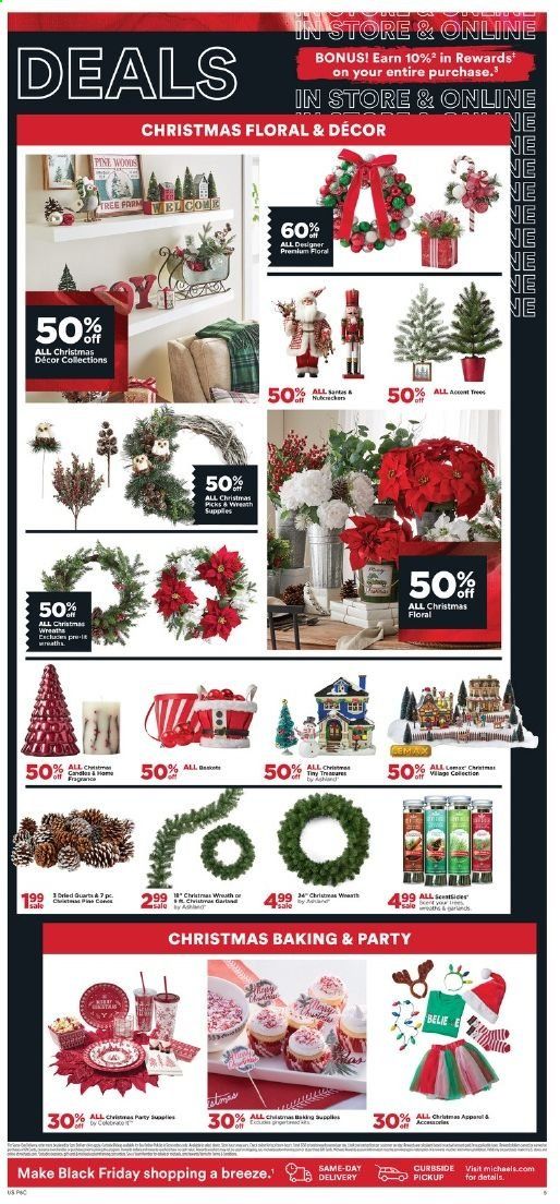 Michaels Weekly Ad Flyer November 25 to November 28